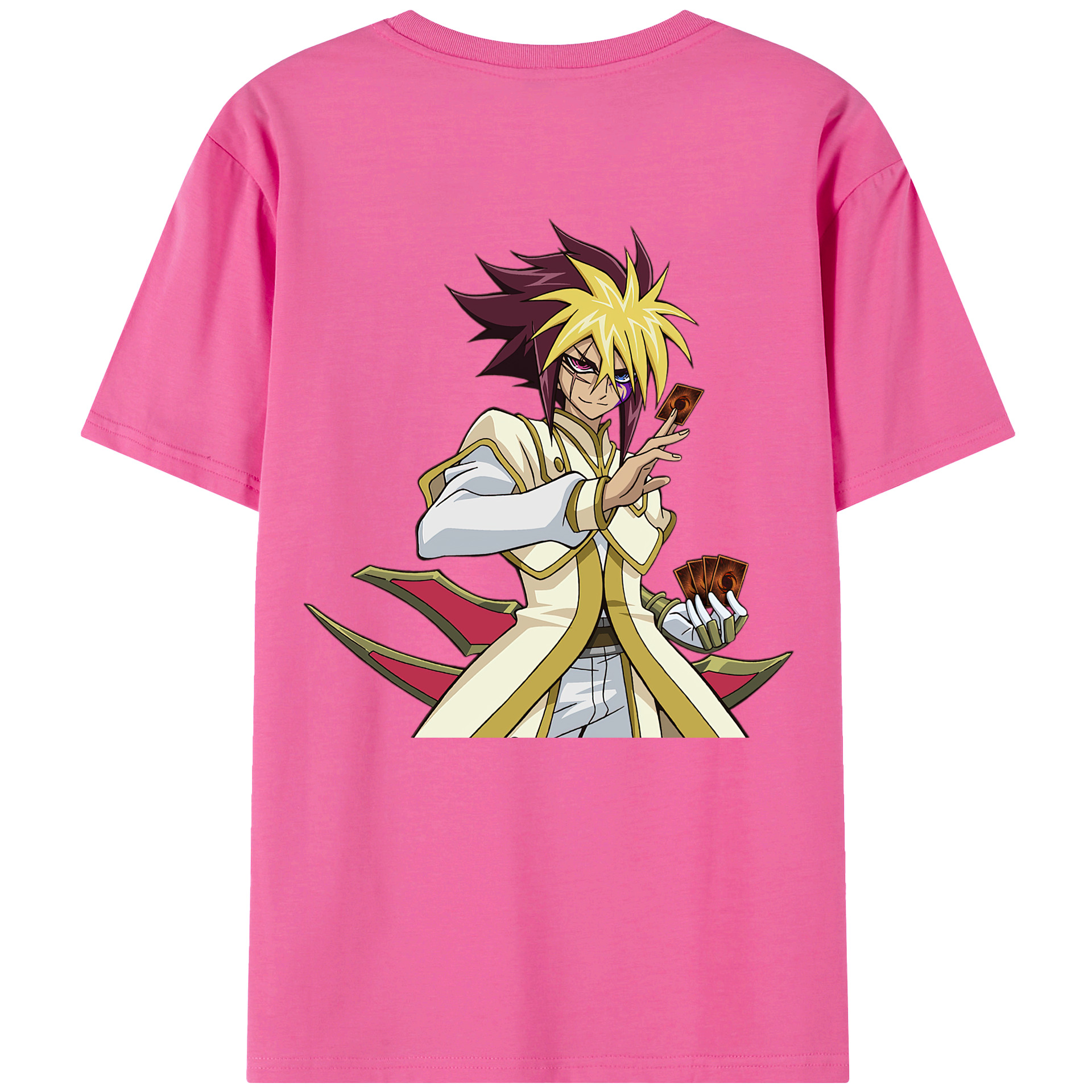 （画像用） 遊☆戯☆王 Yu-Gi-Oh! レディース半袖Tシャツ(バックプリント)